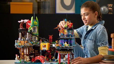 LEGO® NINJAGO® 71799 Markets in NINJAGO® City LEGO® NINJAGO® 71799 Markets in NINJAGO® City