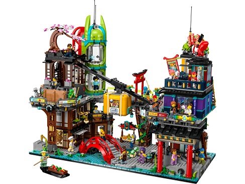 LEGO® NINJAGO® 71799 Markets in NINJAGO® City LEGO® NINJAGO® 71799 Markets in NINJAGO® City