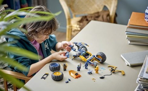 LEGO stavebnica NINJAGO® 71811 Arin a jeho nindžovská terénna bugina