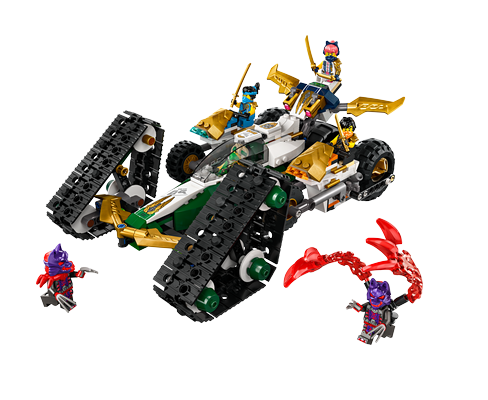 LEGO stavebnica NINJAGO® 71820 Tím nindžov a kombo vozidlo