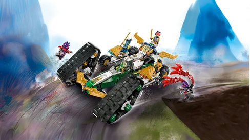 LEGO® NINJAGO® 71820 Team of ninjas and combo vehicle LEGO® NINJAGO® 71820 Team of ninjas and combo vehicle
