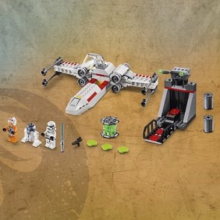 LEGO Star Wars 75235 Útěk z příkopu se stíhačkou X-Wing LEGO Star Wars 75235 Útěk z příkopu se stíhačkou X-Wing