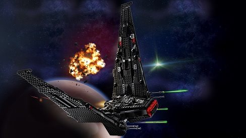LEGO Star Wars 75256 Kylo Ren's Shuttle LEGO Star Wars 75256 Kylo Ren's Shuttle