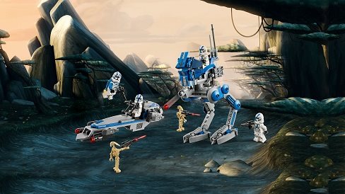 LEGO Star Wars 75280 Clone Troopers of the 501st Legion LEGO Star Wars 75280 Clone Troopers of the 501st Legion