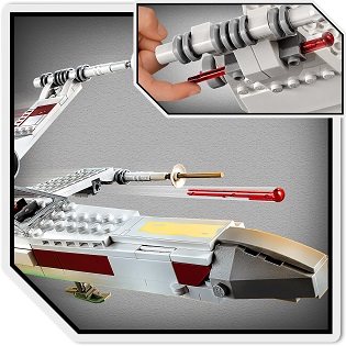 LEGO Star Wars 75301 X-wing fighter Luke Skywalker