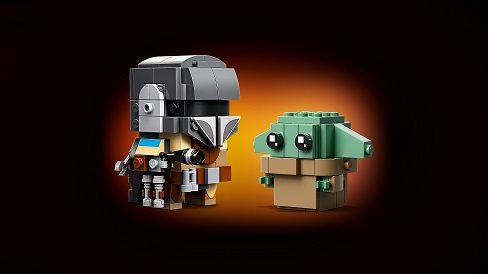LEGO Star Wars 75317 Mandalorian and child 