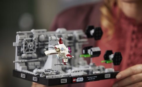 LEGO Krieg der Sterne 75329 Útok na Hvězdu smrti - diorama