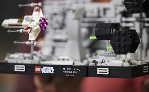 LEGO Krieg der Sterne 75329 Útok na Hvězdu smrti - diorama