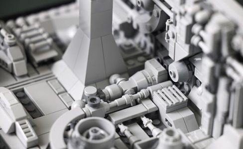 LEGO Krieg der Sterne 75329 Útok na Hvězdu smrti - diorama