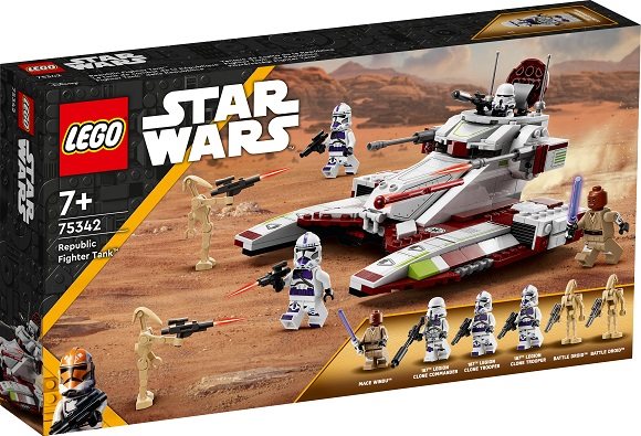 LEGO stavebnica Star Wars 75342 Bojový tank Republiky