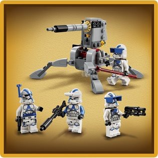 LEGO Star Wars 75345 Battle Pack mit Klonkriegern der 501. Legion 