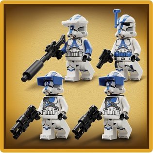 LEGO Star Wars 75345 Bojový balíček klonovaných vojakov z 501. légie 