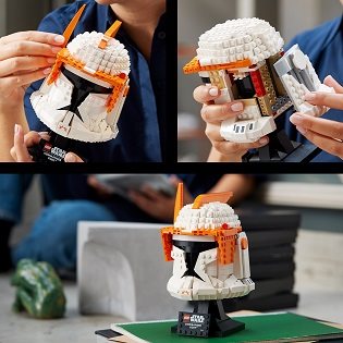 LEGO® Star Wars™ 75350 Clone Commander Cody's Helmet LEGO® Star Wars™ 75350 Clone Commander Cody's Helmet
