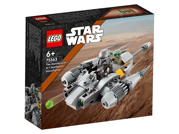 LEGO Star Wars 75363 Mandalorian Fang-class Fighter vs. TIE Interceptor