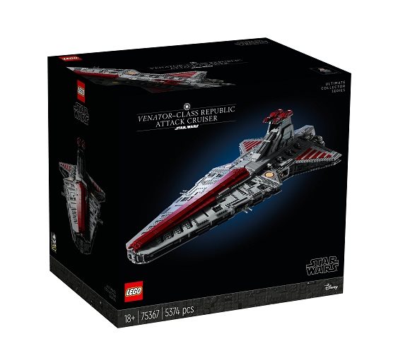 Stavebnica LEGO® Star Wars™ 75367 Útočný krížnik Republiky triedy Venator
