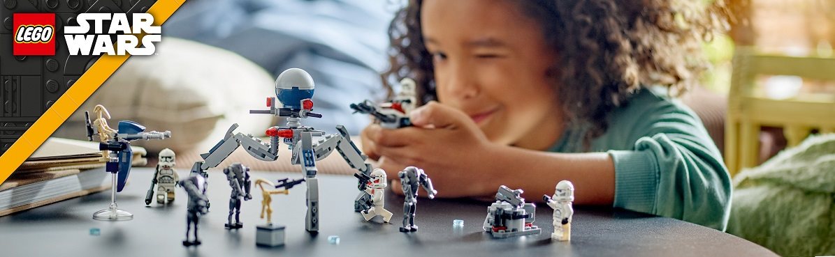 LEGO® Star Wars™ 75372 Bitevní balíček klonového vojáka a bitevního droida
