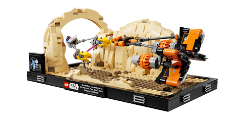 LEGO® Star Wars™ 75380 Mos Espa Segelflugzeugrennen - Diorama