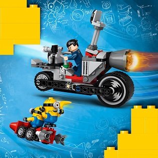 LEGO Minions 75549 Unstoppable Bike Chase