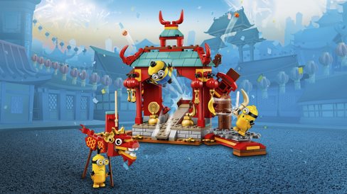 Kung 75550 Minions - Battle LEGO LEGO® Set Minions Fu