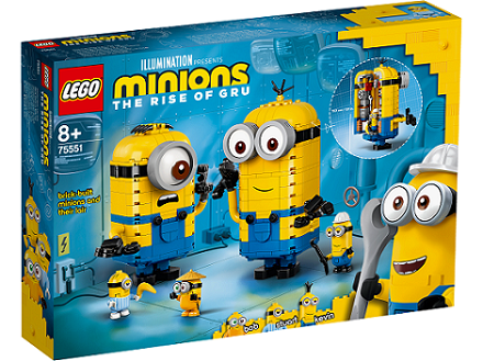 LEGO Minions 75551 Brick-built Minions and their Lair