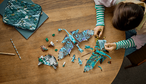 LEGO® Avatar  75572 Jake a Neytiri: Erster Flug mit einer Banshee