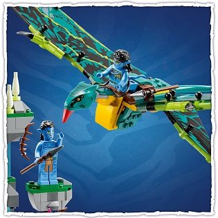 LEGO® Avatar  75572 Jake a Neytiri: Erster Flug mit einer Banshee