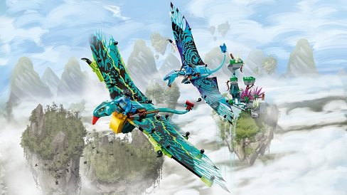 LEGO® Avatar  75572 Jake a Neytiri: Erster Flug mit einer Banshee
