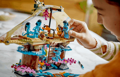 LEGO® Avatar 75578 The House of the Metkayina Tribe on the Cliff LEGO® Avatar 75578 The House of the Metkayina Tribe on the Cliff
