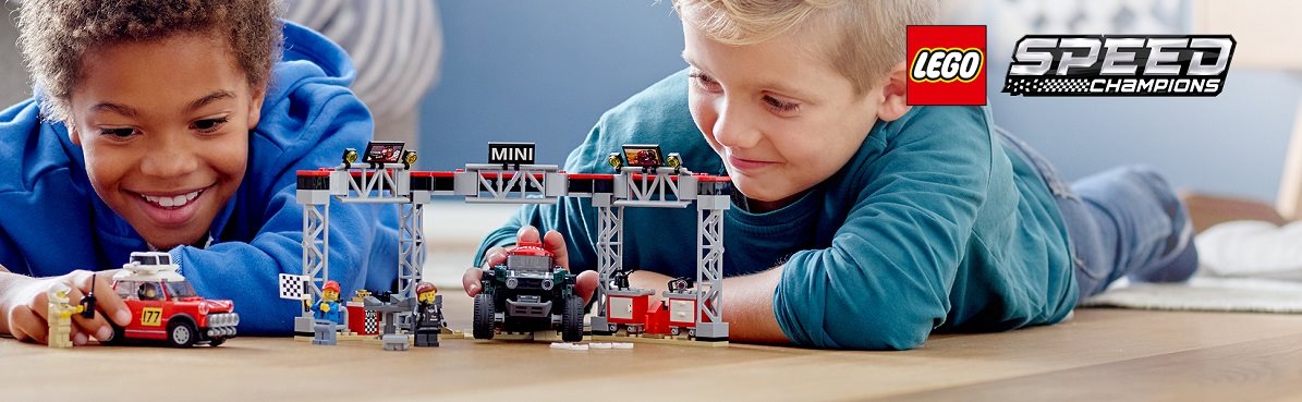  LEGO Speed ??Champions 75894 Mini Cooper S-Rallye 1967 und MINI John Cooper Works Buggy 2018