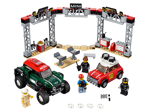 LEGO Speed ??Champions 75894 Mini Cooper S-Rallye 1967 und MINI John Cooper Works Buggy 2018