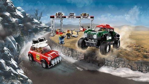  LEGO Speed ??Champions 75894 Mini Cooper S-Rallye 1967 und MINI John Cooper Works Buggy 2018