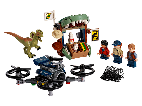 LEGO Jurassic Welt 75934 Dilophosaurus auf der Flucht