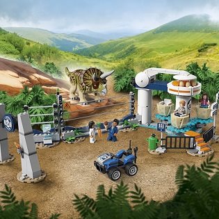 LEGO Jurassic Welt 75937 Triceratops Fury