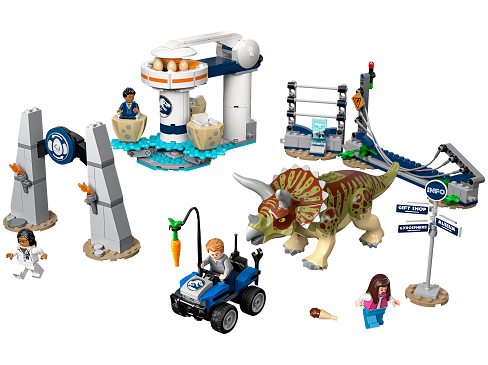 LEGO Jurassic Welt 75937 Triceratops Fury