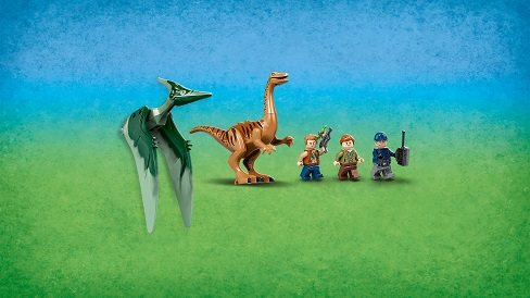 LEGO Jurassic World Gallimimus and Pteranodon Breakout 75940 Building Set  (391 Pieces)