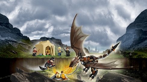 LEGO Harry Potter 75946 Ungarischer Thunder-tailed Drachen: Three Wizards Tournament