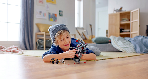  LEGO Superhelden 76124 Kriegsmaschine im Roboteranzug