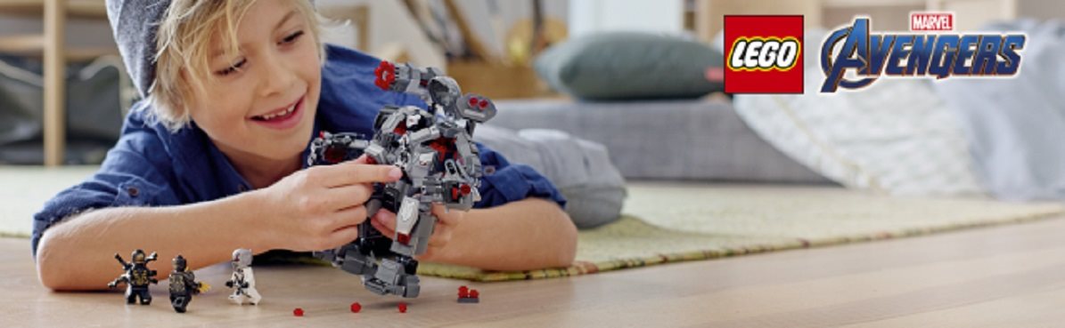  LEGO Superhelden 76124 Kriegsmaschine im Roboteranzug