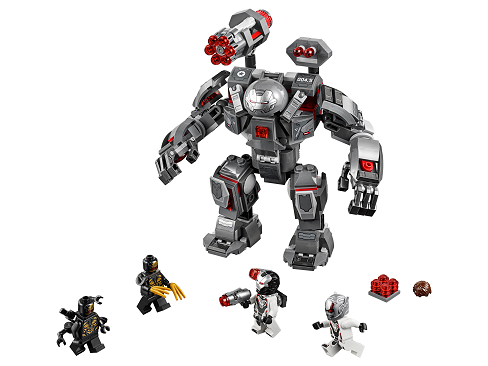 LEGO Superhelden 76124 Kriegsmaschine im Roboteranzug