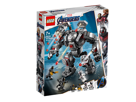  LEGO Superhelden 76124 Kriegsmaschine im Roboteranzug