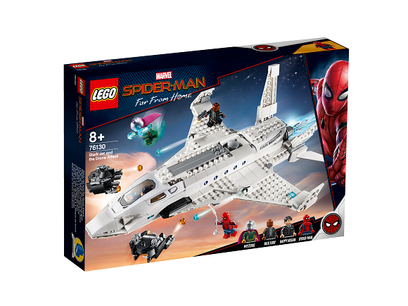  LEGO Superhelden 76130 Tony Stark Jet- und Drohnenangriff 