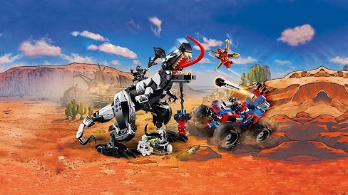 LEGO Super Heroes 76151 Venomosaurus Ambush 