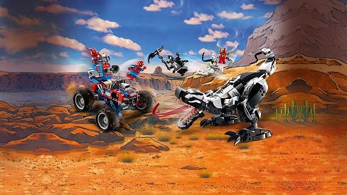 LEGO Super Heroes 76151 Venomosaurus Ambush 