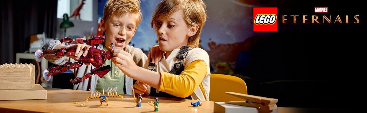 LEGO Marvel 76155 The Eternals In Arishem’s Shadow