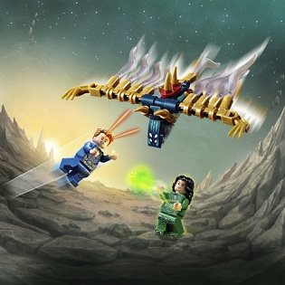 LEGO Marvel 76155 The Eternals In Arishem’s Shadow
