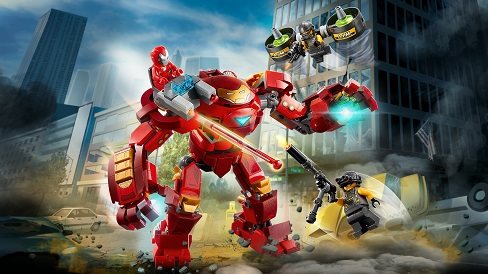 LEGO Super Heroes 76164 Iron Man Hulkbuster versus A.I.M. Agent LEGO Super Heroes 76164 Iron Man Hulkbuster versus A.I.M. Agent