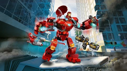 LEGO Super Heroes 76164 Iron Man Hulkbuster versus A.I.M. Agent LEGO Super Heroes 76164 Iron Man Hulkbuster versus A.I.M. Agent