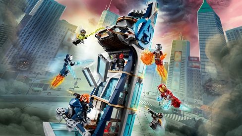 LEGO Super Heroes 76166 Avengers Tower Battle 