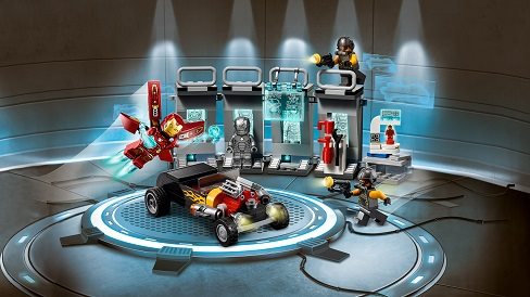 LEGO Super Heroes 76167 Iron Mana Armory LEGO Super Heroes 76167 Iron Mana Armory