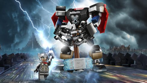 LEGO Super Heroes 76169 Thor in an armored robot
